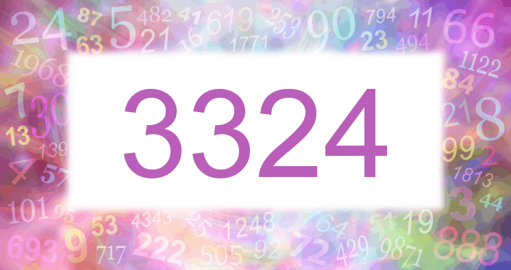 Dreams about number 3324