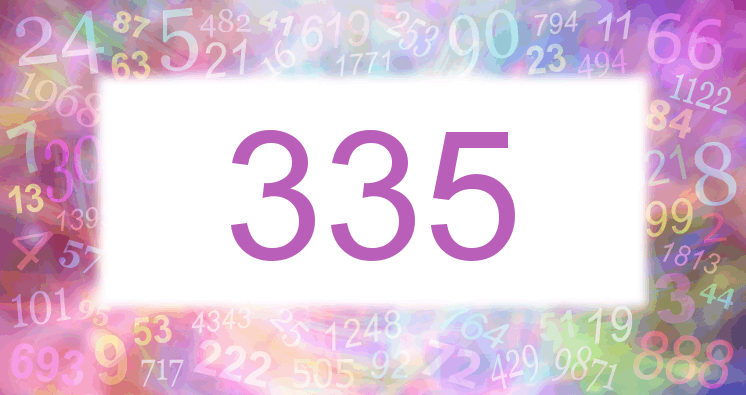 Dreams about number 335