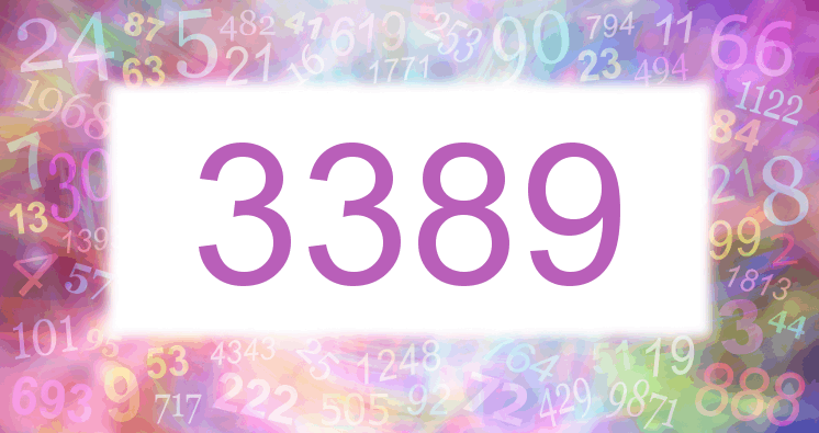 Dreams about number 3389