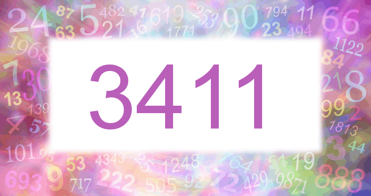 Dreams about number 3411