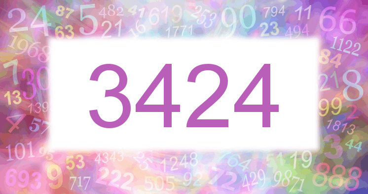 Dreams about number 3424