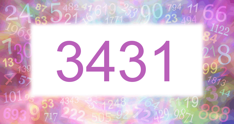 Dreams about number 3431