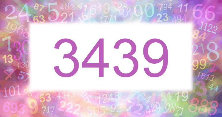 Dreams about number 3439