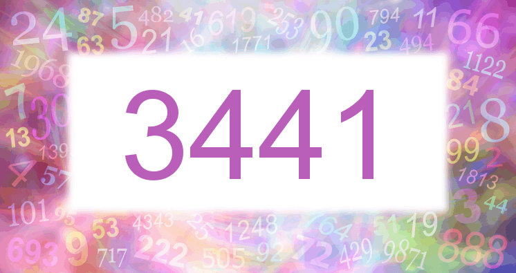 Dreams about number 3441