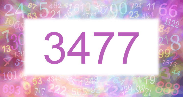 Dreams about number 3477