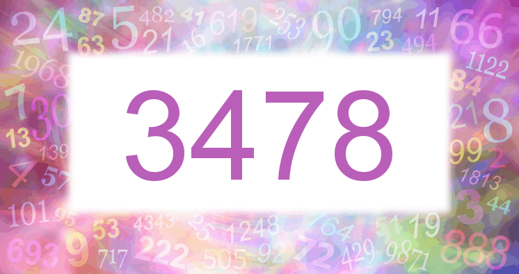 Dreams about number 3478