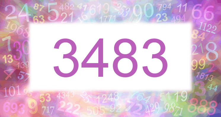 Dreams about number 3483