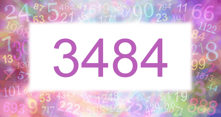 Dreams about number 3484