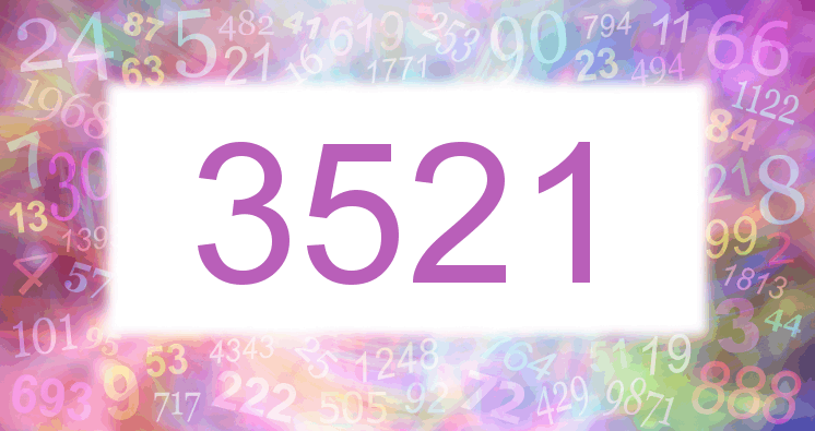 Dreams about number 3521