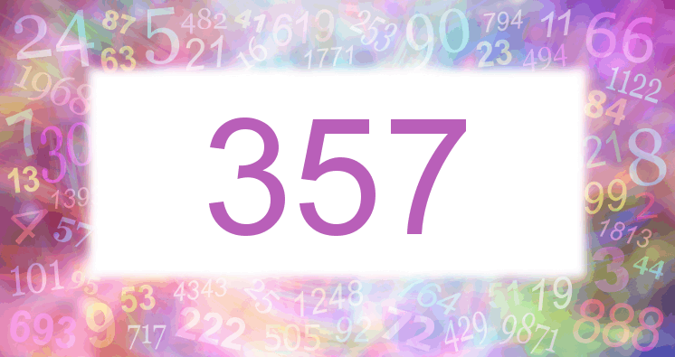 Dreams about number 357
