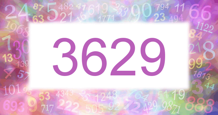Dreams about number 3629
