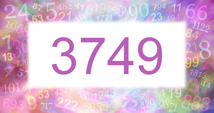 Dreams about number 3749