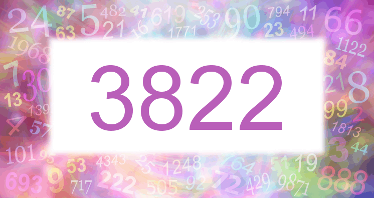 Dreams about number 3822