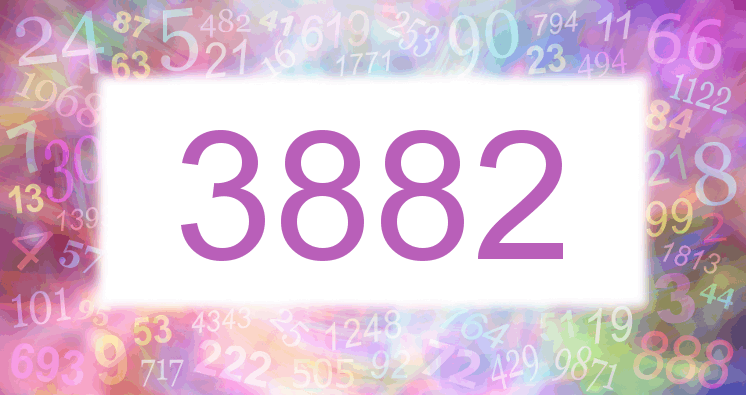 Dreams about number 3882