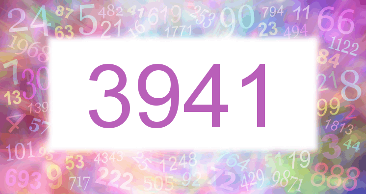 Dreams about number 3941