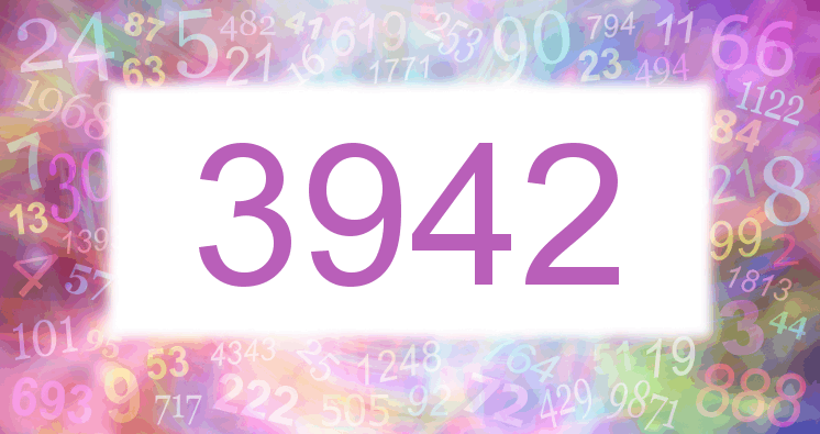 Dreams about number 3942