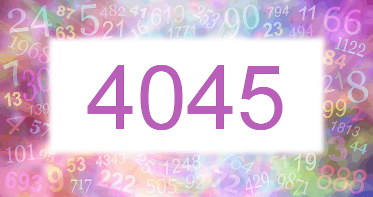 Träume über die Zahl 4045