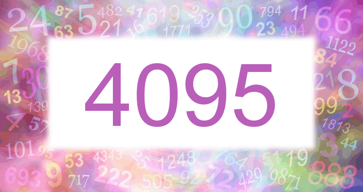 Dreams about number 4095
