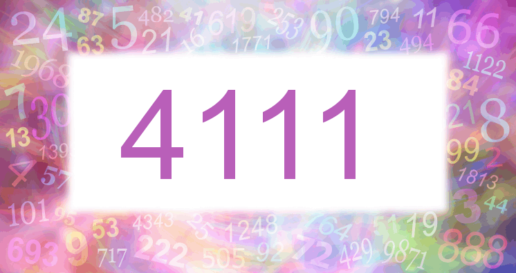 Dreams about number 4111