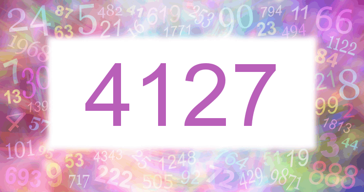 Sueño con el número 4127