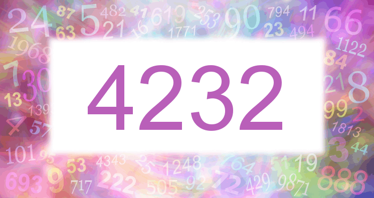 Dreams about number 4232