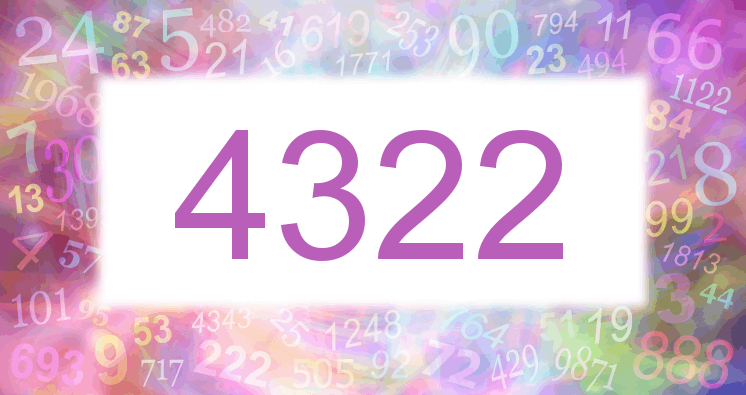 Dreams about number 4322