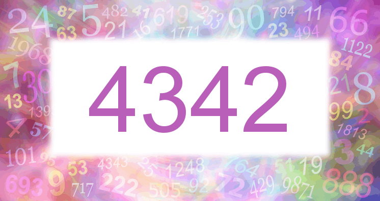 Dreams about number 4342