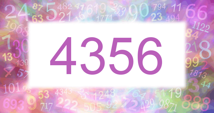 Dreams about number 4356