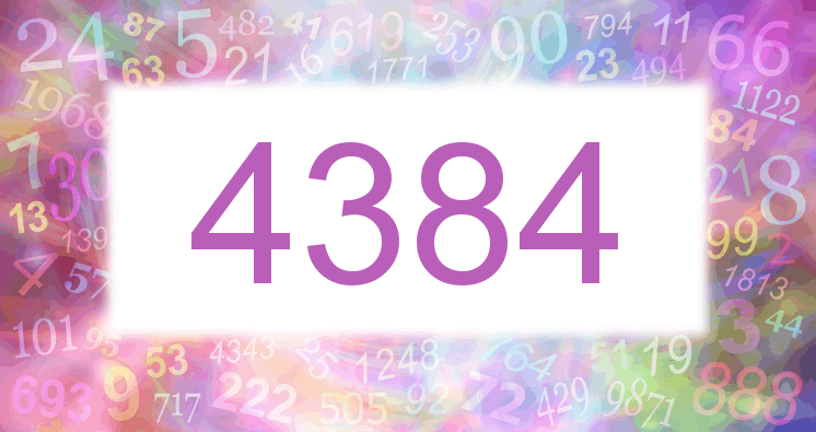 Dreams about number 4384