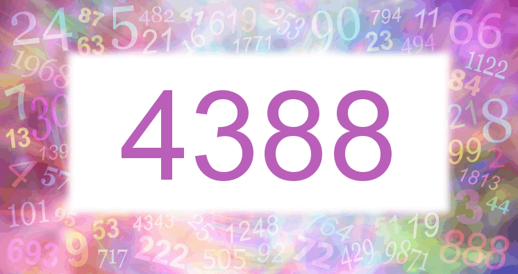 Dreams about number 4388