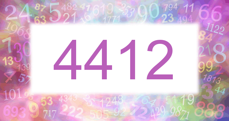 Dreams about number 4412