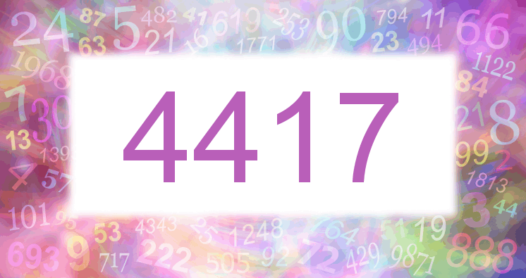 Dreams about number 4417