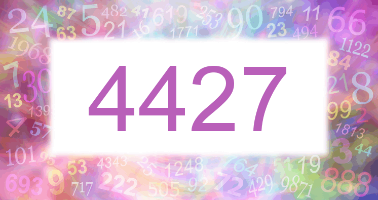 Dreams about number 4427