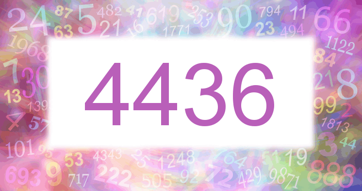 Dreams about number 4436