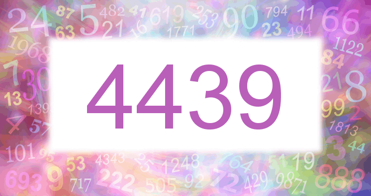 Dreams about number 4439