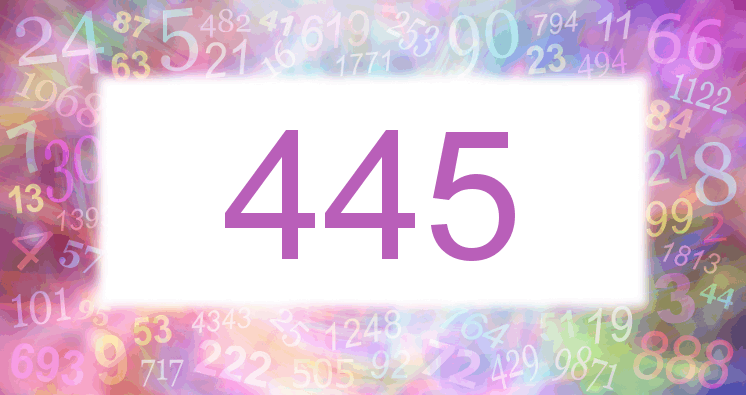 Dreams about number 445