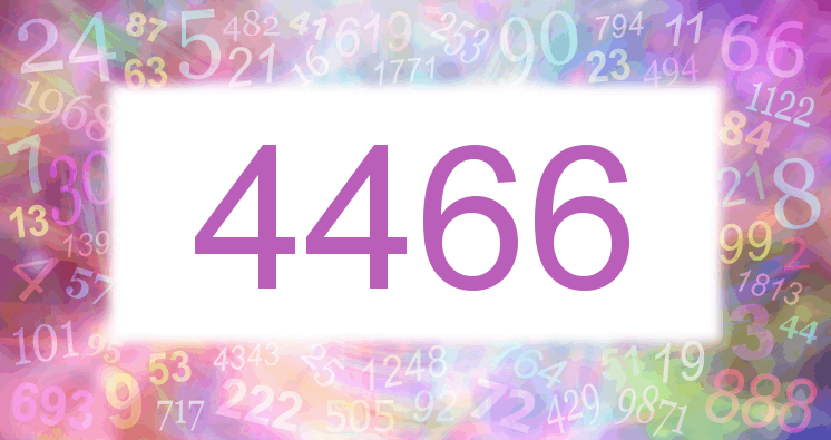 Dreams about number 4466