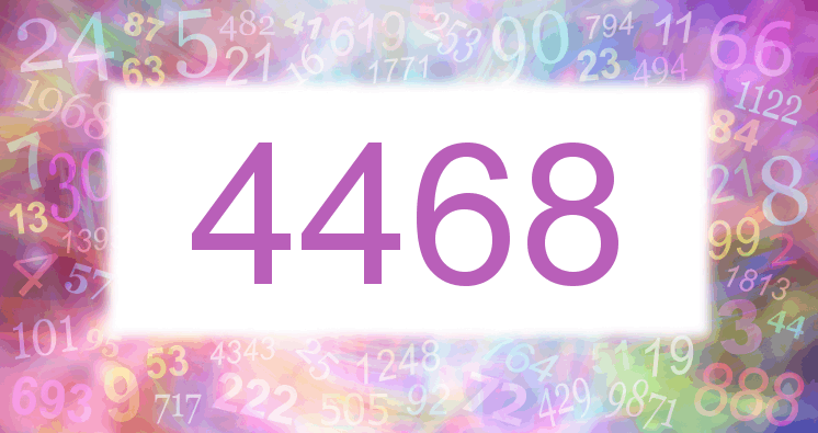 Dreams about number 4468