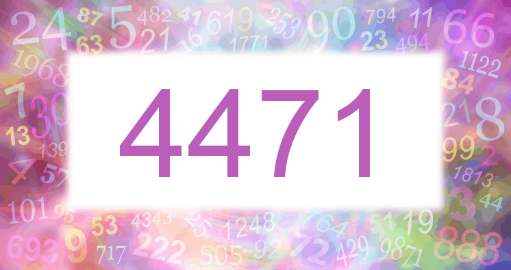 Dreams about number 4471