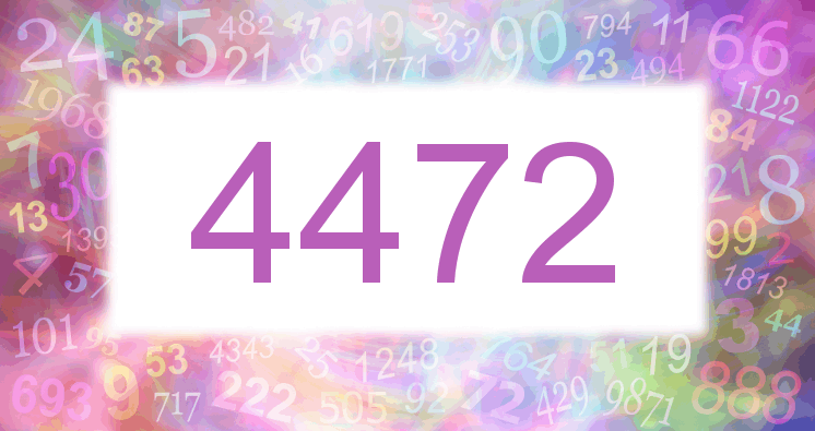 Dreams about number 4472