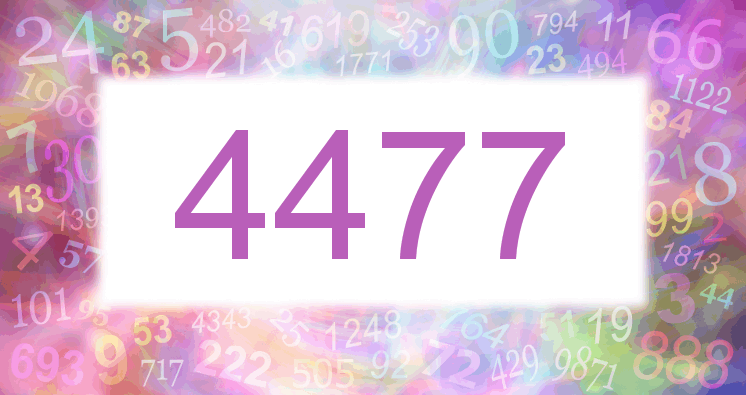 Dreams about number 4477