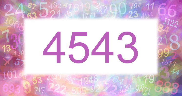 Dreams about number 4543