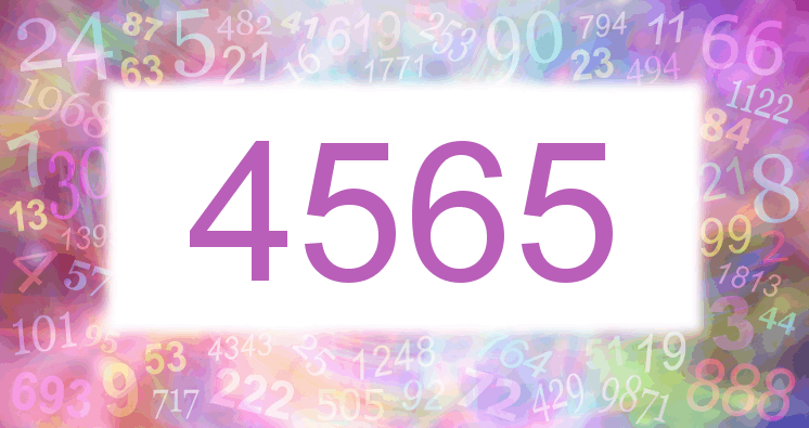 Dreams about number 4565