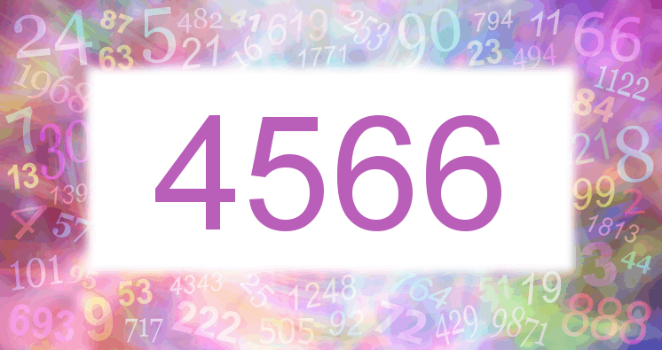 Dreams about number 4566
