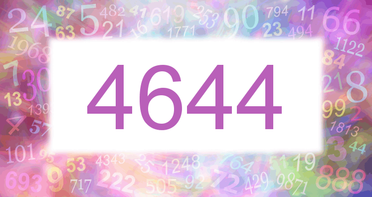Dreams about number 4644