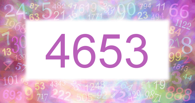 Dreams about number 4653
