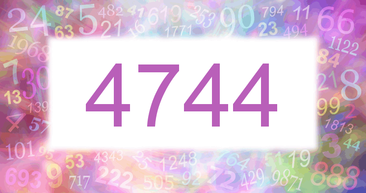 Dreams about number 4744