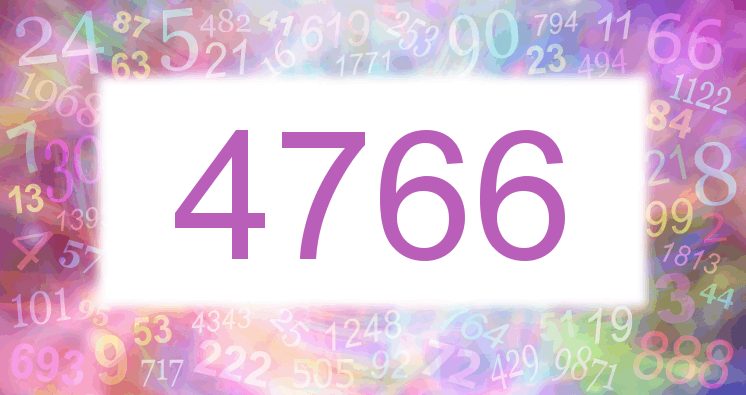 Dreams about number 4766