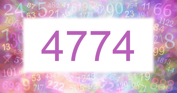 Dreams about number 4774