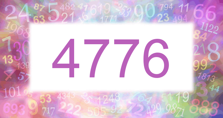 Dreams about number 4776